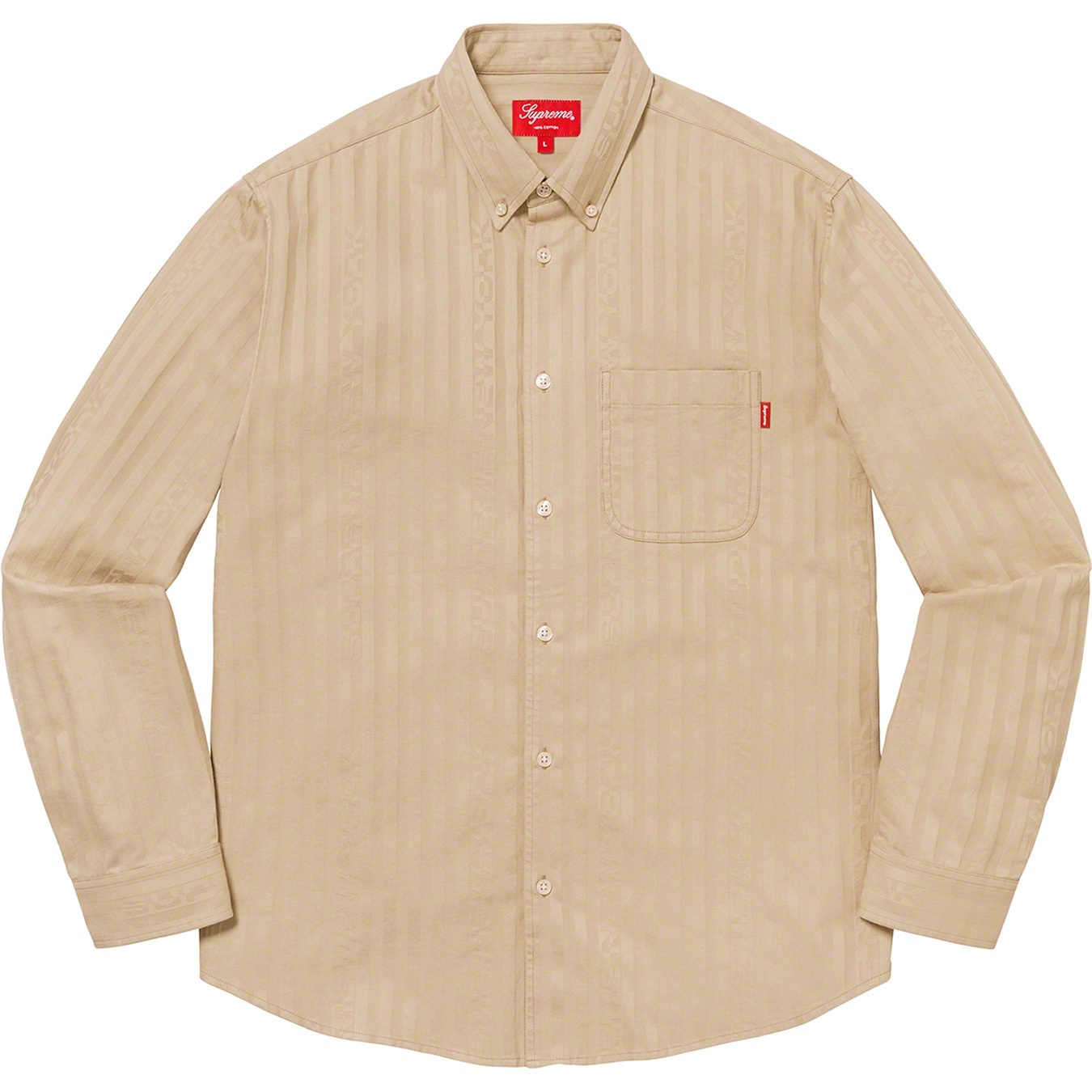 Jacquard Stripe Twill Shirt view 3